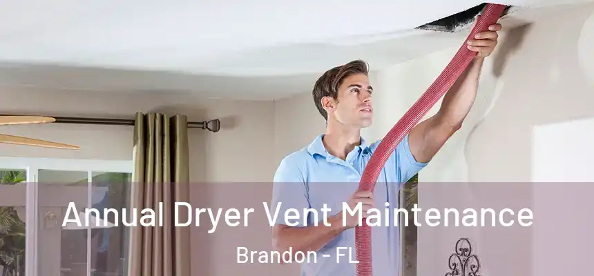 Annual Dryer Vent Maintenance Brandon - FL