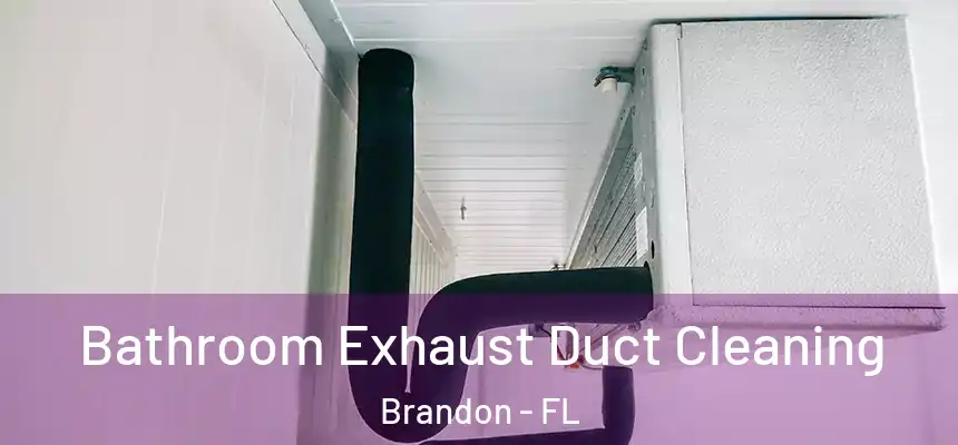 Bathroom Exhaust Duct Cleaning Brandon - FL