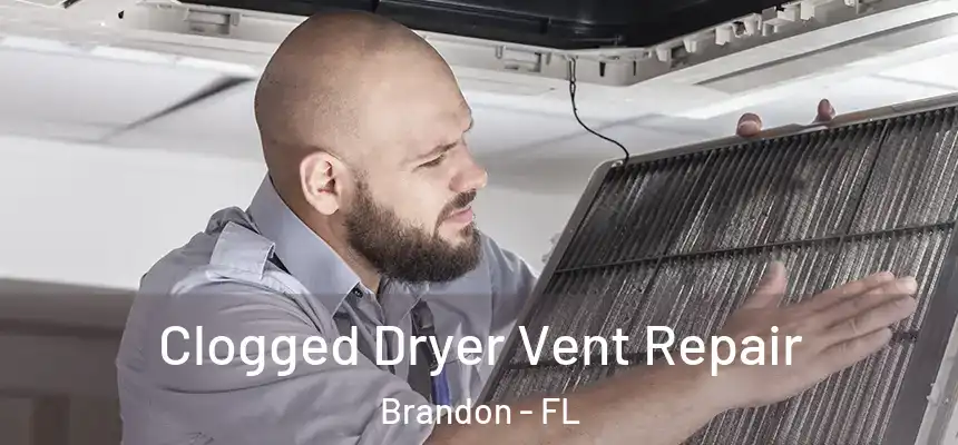 Clogged Dryer Vent Repair Brandon - FL