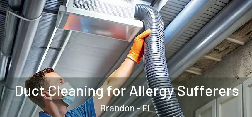 Duct Cleaning for Allergy Sufferers Brandon - FL