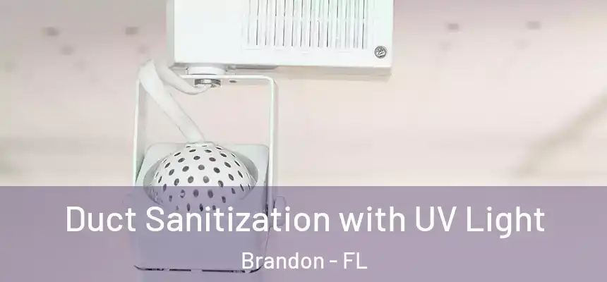 Duct Sanitization with UV Light Brandon - FL